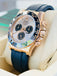 Rolex Daytona 126515LN Rose Gold  Oysterflex Sundust Dial MINT