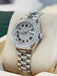 Rolex Lady-Datejust  179166 PRESIDENT Custom Pave Diamond Roman Dial Custom Diamond Bezel PreOwned - Diamonds East Intl.