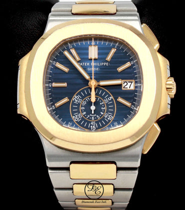 PATEK PHILIPPE Nautilus 5980/1AR-001 18K Rose Gold SS 40mm Watch BOX/PAPER MINT