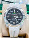 Rolex Air King 116900 Rubber B Band & Oyster Steel 40mm Watch Papers