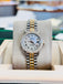 Rolex Lady-Datejust 69179 Tridor President FACTORY MOP DIAL 26 White gold, Yellow Gold, Rose Gold Custom Diamond Bezel MINT