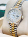 Rolex Lady-Datejust 69179 Tridor President FACTORY MOP DIAL 26 White gold, Yellow Gold, Rose Gold Custom Diamond Bezel MINT