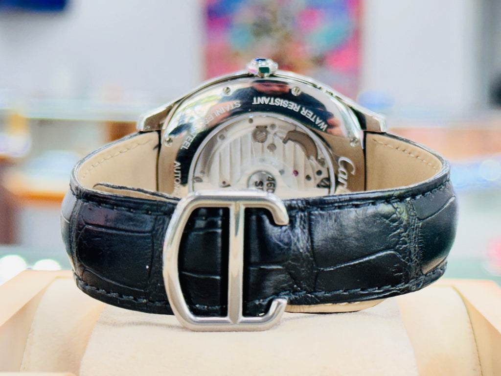 Cartier Drive de Cartier WSNM0008 Silver Dial Moonphase Steel