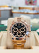 Rolex Chronograph Daytona 116505 Factory Black Diamond Dial Rose Gold Oyster Bracelet Box & Papers 2023 MINT