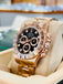 Rolex Chronograph Daytona 116505 Factory Black Diamond Dial Rose Gold Oyster Bracelet Box & Papers 2023 MINT