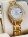 Rolex Masterpiece Pearlmaster 80298  RARE EDITION ALL FACTORY Diamonds  18K Yellow Gold MOPDiamond Dial PreOwned - Diamonds East Intl.