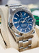 Rolex Sky-Dweller 336934 BLUSO  Blue Dial Stainless Steel 18k White Gold Bezel  Box and Papers Unworn - Diamonds East Intl.
