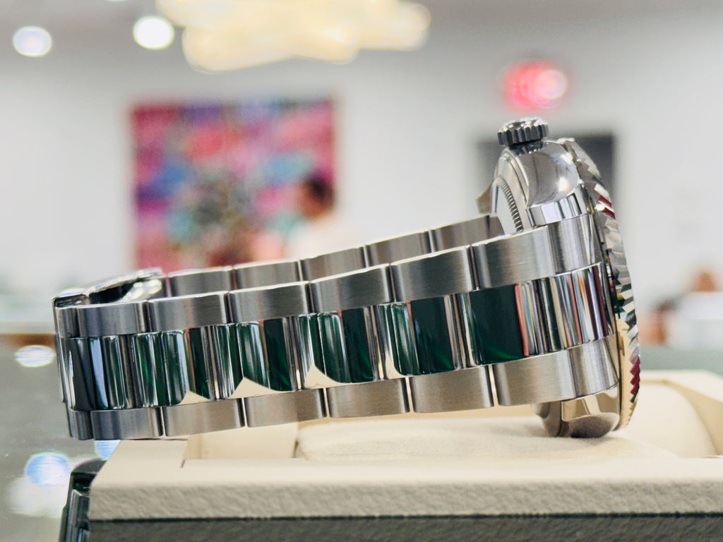 Rolex Sky-Dweller 336934 BLUSO  Blue Dial Stainless Steel 18k White Gold Bezel  Box and Papers Unworn - Diamonds East Intl.