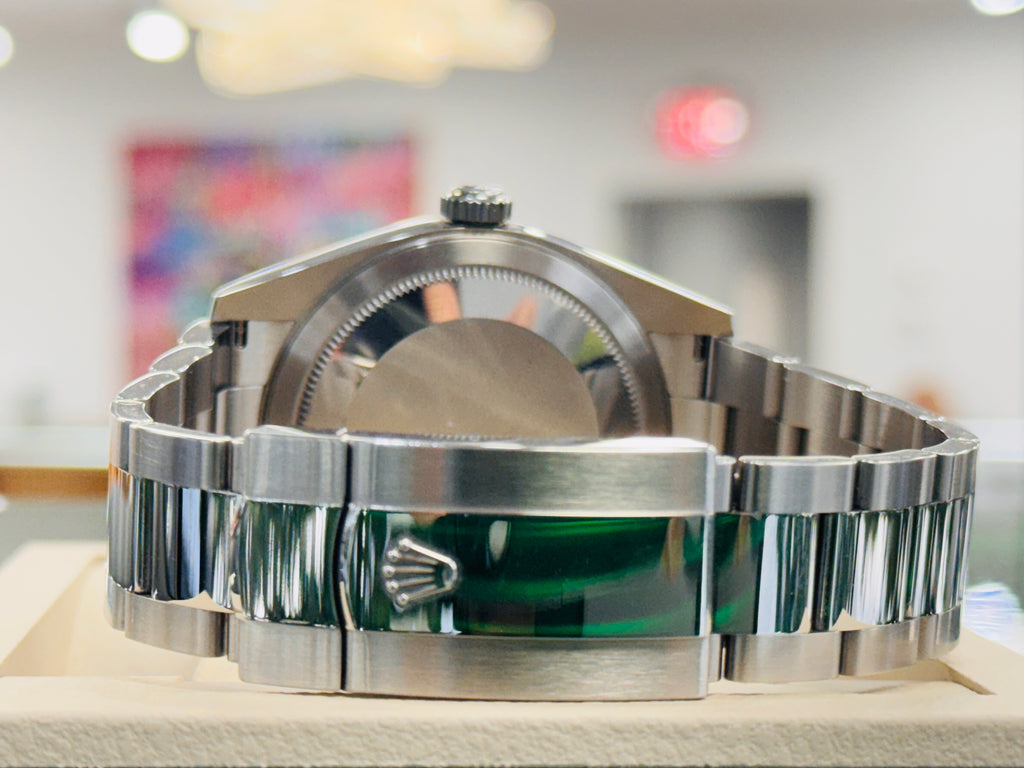 Rolex Sky-Dweller 336934 BLUSO  Blue Dial Stainless Steel 18k White Gold Bezel  Box and Papers Unworn - Diamonds East Intl.