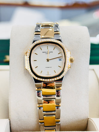 Patek Philippe Nautilus 4700/62 TwoTone “Tiffany & Co Dial” Patek Serviced Sealed - Diamonds East Intl.