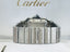 Cartier Santos Galbée 2319 W20055D6 Galbee Guilloche Silver Roman Dial  Box and Booklets MINT - Diamonds East Intl.