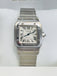 Cartier Santos Galbée 2319 W20055D6 Galbee Guilloche Silver Roman Dial  Box and Booklets MINT - Diamonds East Intl.