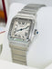Cartier Santos Galbée 2319 W20055D6 Galbee Guilloche Silver Roman Dial  Box and Booklets MINT - Diamonds East Intl.