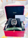 Cartier Santos WSSA0062 Green Dial Large Model  Box and Papers MINT - Diamonds East Intl.