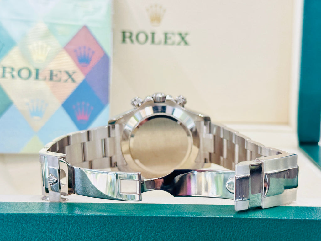Rolex Daytona 116509 Factory Roman Mother Of Pearl Dial Box and Papers PreOwned - Diamonds East Intl.