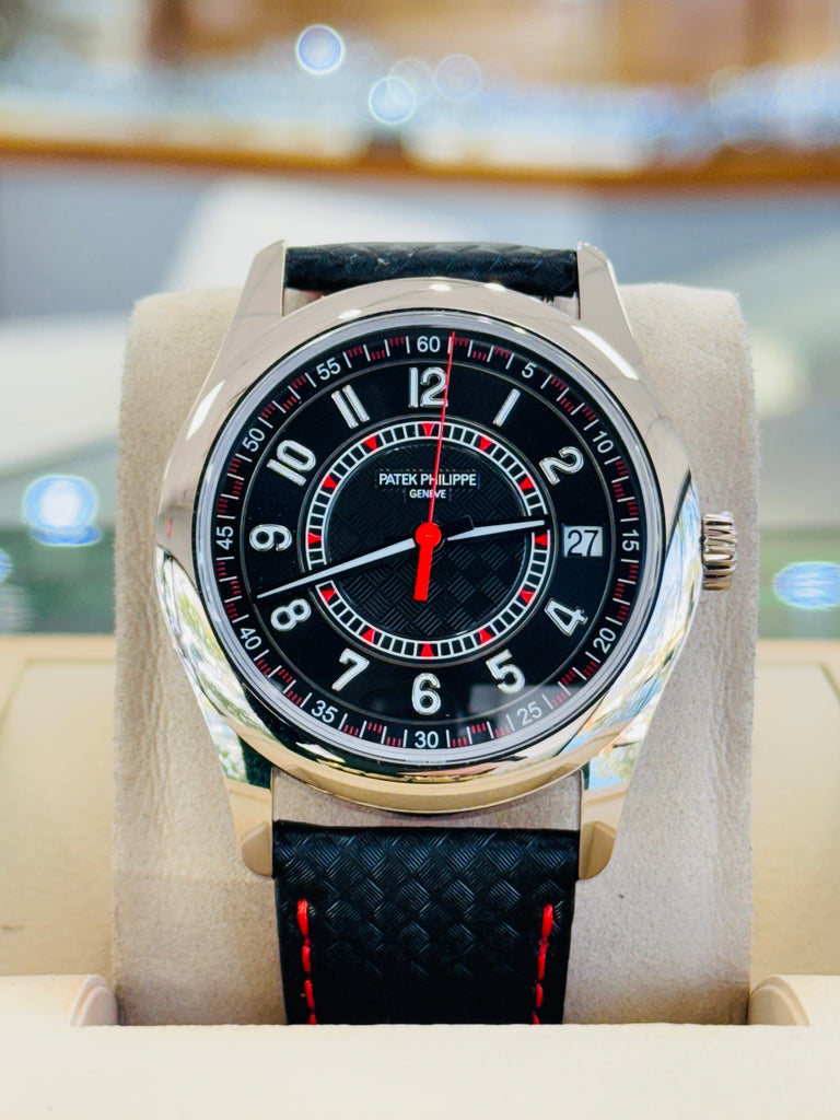 Patek Philippe Calatrava 6007G Ebony Black Dial 18K White Gold 40 mm  Box and Papers Unworn