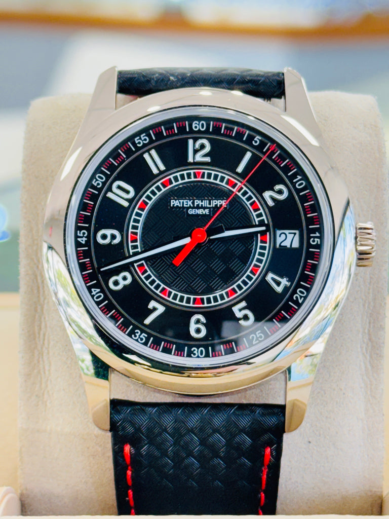 Patek Philippe Calatrava 6007G Ebony Black Dial 18K White Gold 40 mm  Box and Papers Unworn