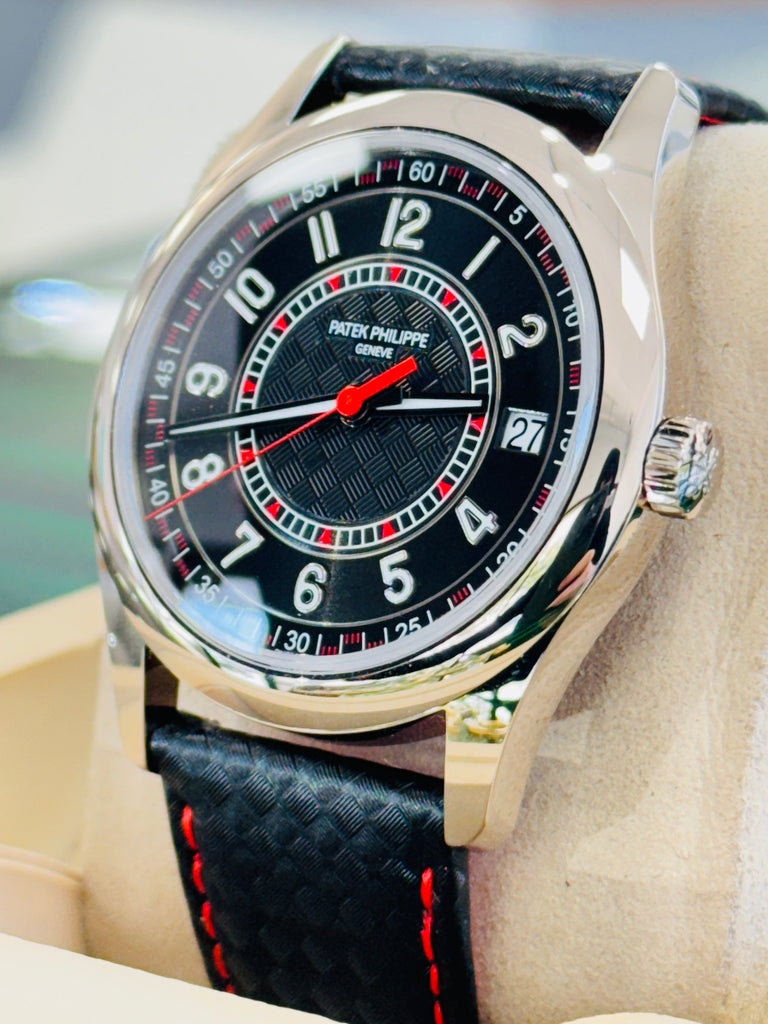 Patek Philippe Calatrava 6007G Ebony Black Dial 18K White Gold 40 mm  Box and Papers Unworn