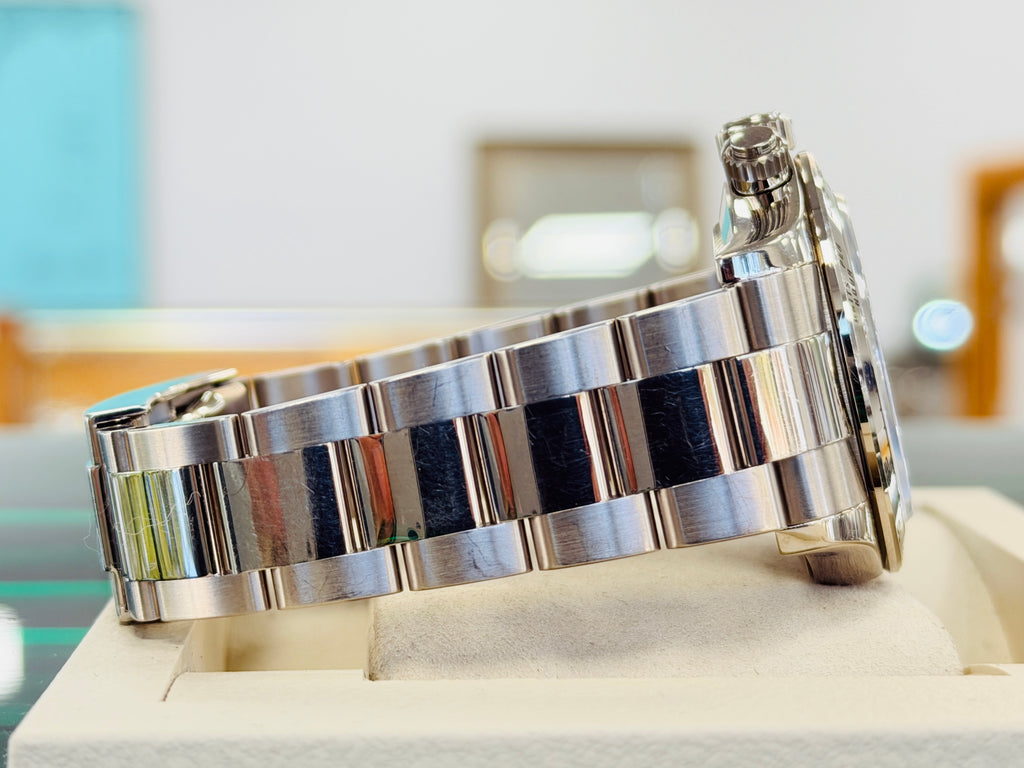 Rolex Daytona 40 116509 White Gold Panda Racing Arabic Dial  PreOwned - Diamonds East Intl.