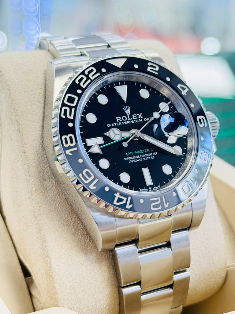 Rolex GMT-Master II 126710GRNR  Bruce Wayne Oyster BOX & PAPERS PreOwned - Diamonds East Intl.