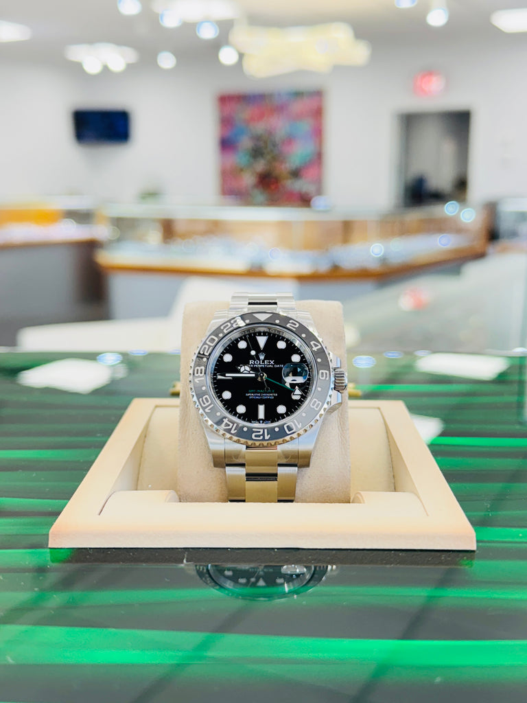 Rolex GMT-Master II 126710GRNR Bruce Wayne Oyster BOX & PAPERS UNWORN