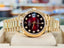 Rolex Datejust 31 278278 Yellow Gold Red Ombre Diamond Dial Fluted Bezel President Unworn Box and Papers