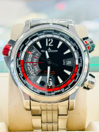 Jaeger-LeCoultre 46 150.8.42 Master Compressor Extreme W-Alarm FULL SET Box and Papers MINT - Diamonds East Intl.