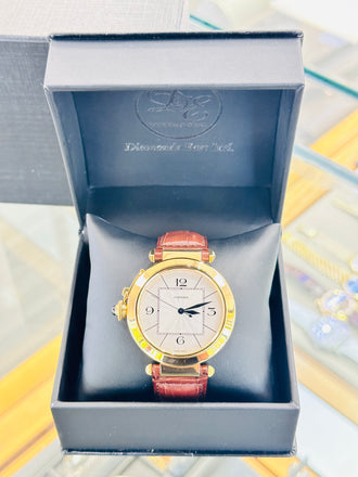 Cartier Pasha 2726 Yellow Gold Lefty PreOwned - Diamonds East Intl.