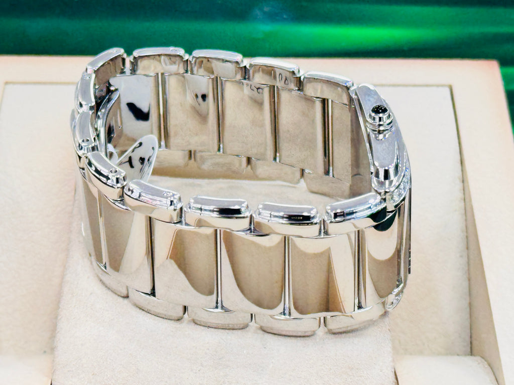 Patek Philippe Twenty~4  Blue Dial Steel Diamond 4910 PreOwned - Diamonds East Intl.