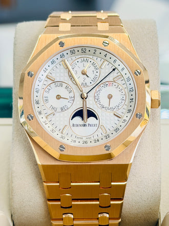 Audemars Piguet Royal Oak Perpetual Calendar 26574OR.OO.1220OR.01 PreOwned - Diamonds East Intl.