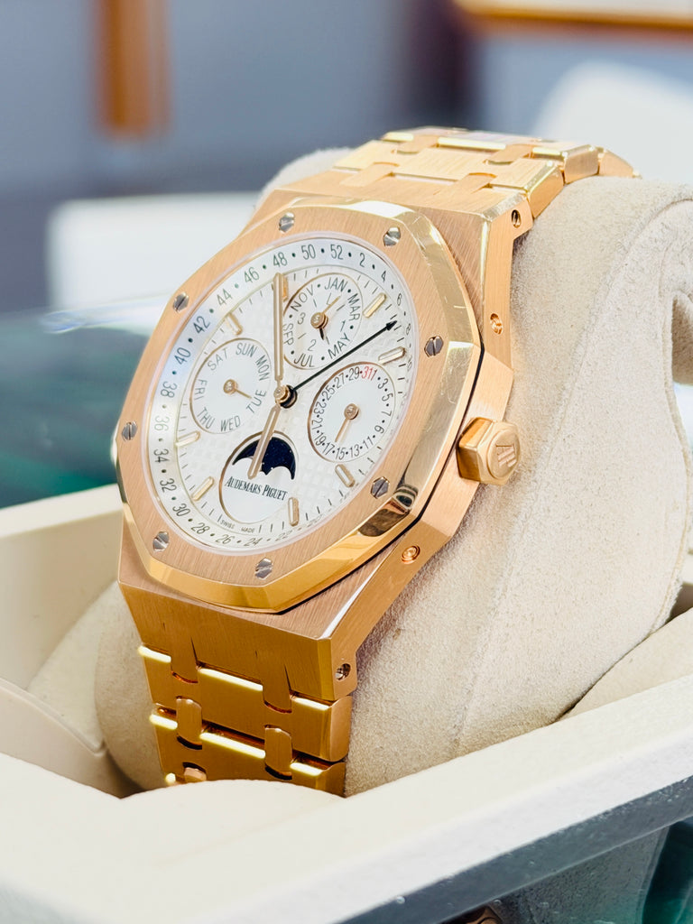 Audemars Piguet Royal Oak Perpetual Calendar 26574OR.OO.1220OR.01 PreOwned - Diamonds East Intl.