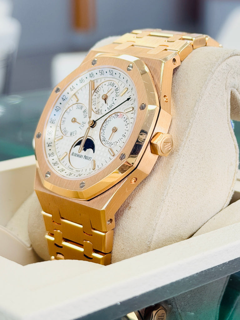 Audemars Piguet Royal Oak Perpetual Calendar 26574OR.OO.1220OR.01 PreOwned - Diamonds East Intl.