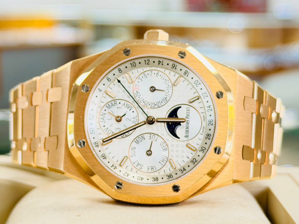 Audemars Piguet Royal Oak Perpetual Calendar 26574OR.OO.1220OR.01 PreOwned - Diamonds East Intl.