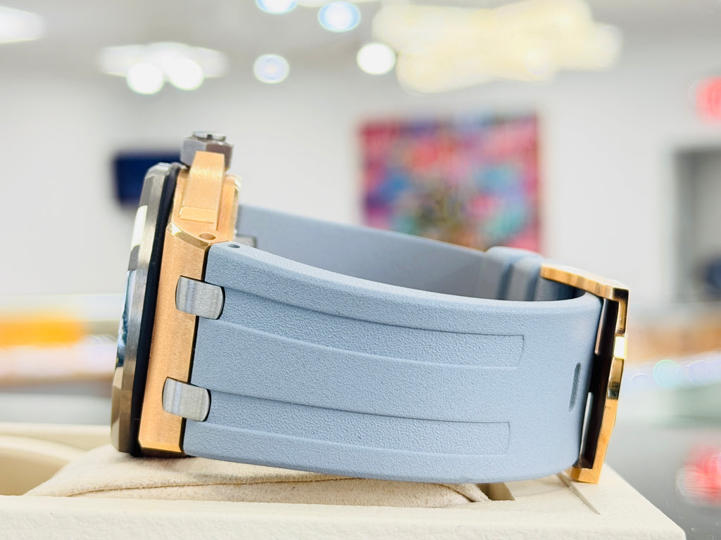 Audemars Piguet  Royal Oak Offshore Diver Rose Gold  15711OI.OO.A006CA.01 500 Limited Edition  Box and Papers PreOwned - Diamonds East Intl.