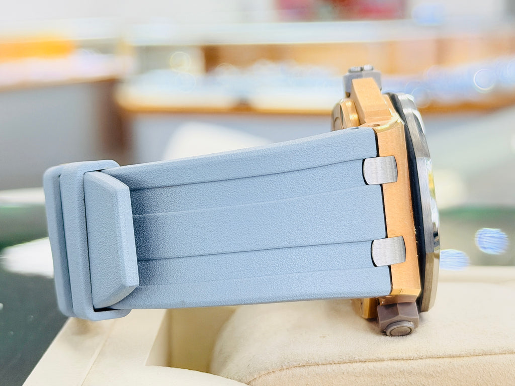 Audemars Piguet  Royal Oak Offshore Diver Rose Gold  15711OI.OO.A006CA.01 500 Limited Edition  Box and Papers PreOwned - Diamonds East Intl.