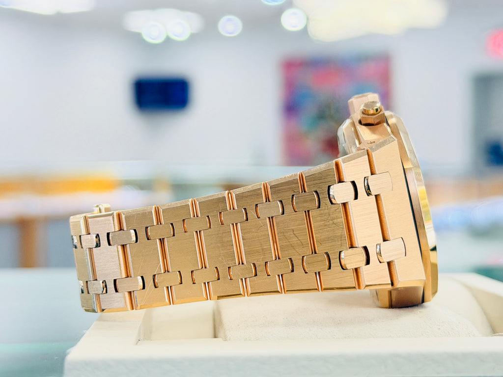 Audemars Piguet  Royal Oak Chronograph 41 26240OR.OO.D404CR.02   Box and Papers PreOwned - Diamonds East Intl.