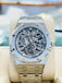 Audemars Piguet Royal Oak Tourbillon Selfwinding Flying Openworked "50th Anniversary"  26735ST.OO.1320ST.01 41  Stainless Steel Skeleton Dial box and Papers - Diamonds East Intl.