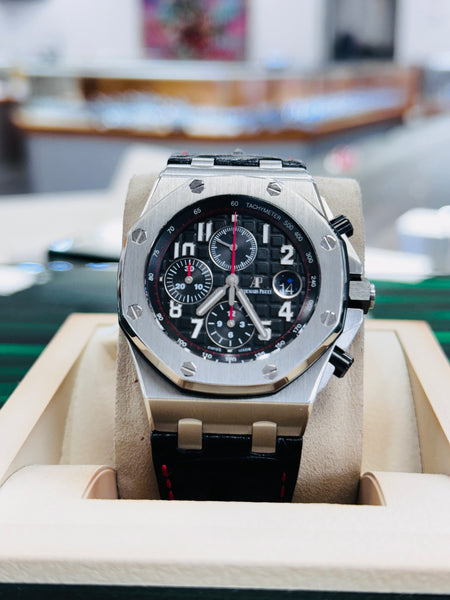 ●THE FULLTIMERS Audemars Piguet Royal Oak Offshore Steel Black Dial 42mm