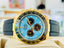 Rolex Daytona 40 116518LN yellow gold Custom Tiffany Color Dial custom Ceramic bezel MINT