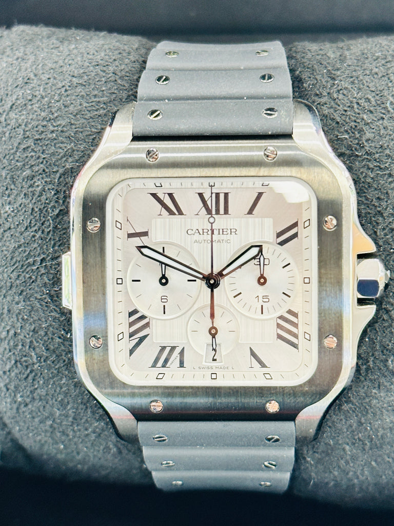 Santos Chronograph Watch New Cartier Watch 2019 Cartier Santos