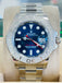 Rolex Yacht-Master 40 126622 Platinum Bezel Blue Dial Watch MINT
