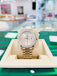 Rolex Day-Date 40 228349RBR President White Gold Factory Silver Baguette Diamond Dial & Diamond Bezel MINT - Diamonds East Intl.