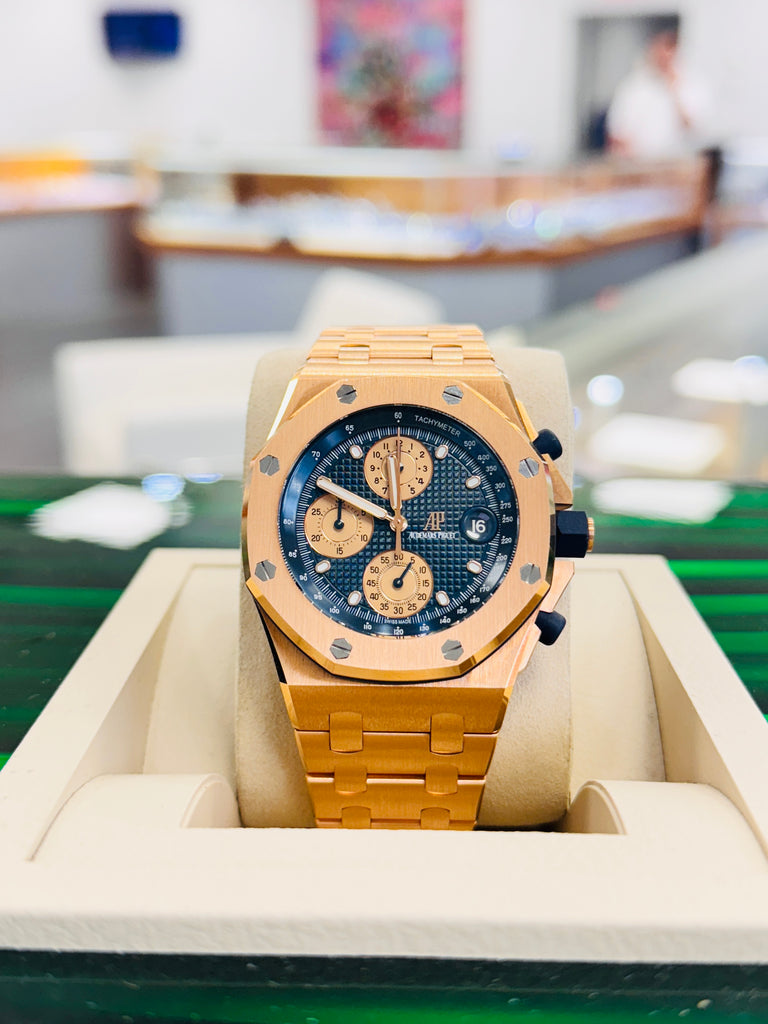 Audemars Piguet 42 Royal Oak Offshore Chronograph  26238OR.OO.2000OR.01  PreOwned Box and Papers