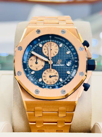 Audemars Piguet 42 Royal Oak Offshore Chronograph  26238OR.OO.2000OR.01  PreOwned Box and Papers - Diamonds East Intl.