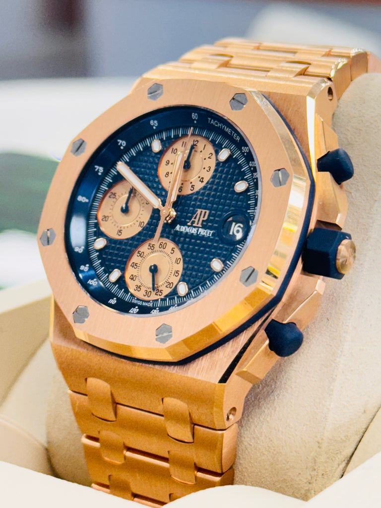 Audemars Piguet 42 Royal Oak Offshore Chronograph  26238OR.OO.2000OR.01  PreOwned Box and Papers