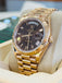 Rolex Day-Date 40 228235 Chocolate Roman President Rose Gold  Box and Papers PreOwned - Diamonds East Intl.