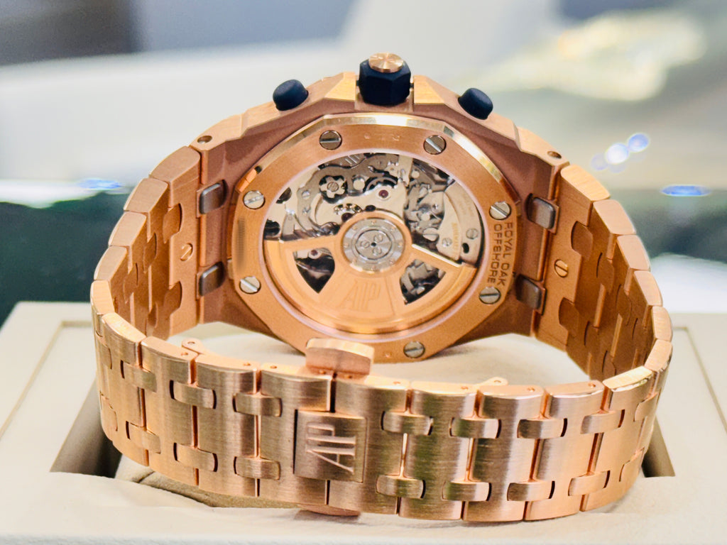 Audemars Piguet 42 Royal Oak Offshore Chronograph  26238OR.OO.2000OR.01  PreOwned Box and Papers