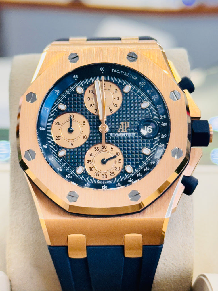 Audemars Piguet 42 Royal Oak Offshore Chronograph  26238OR.OO.2000OR.01  PreOwned Box and Papers