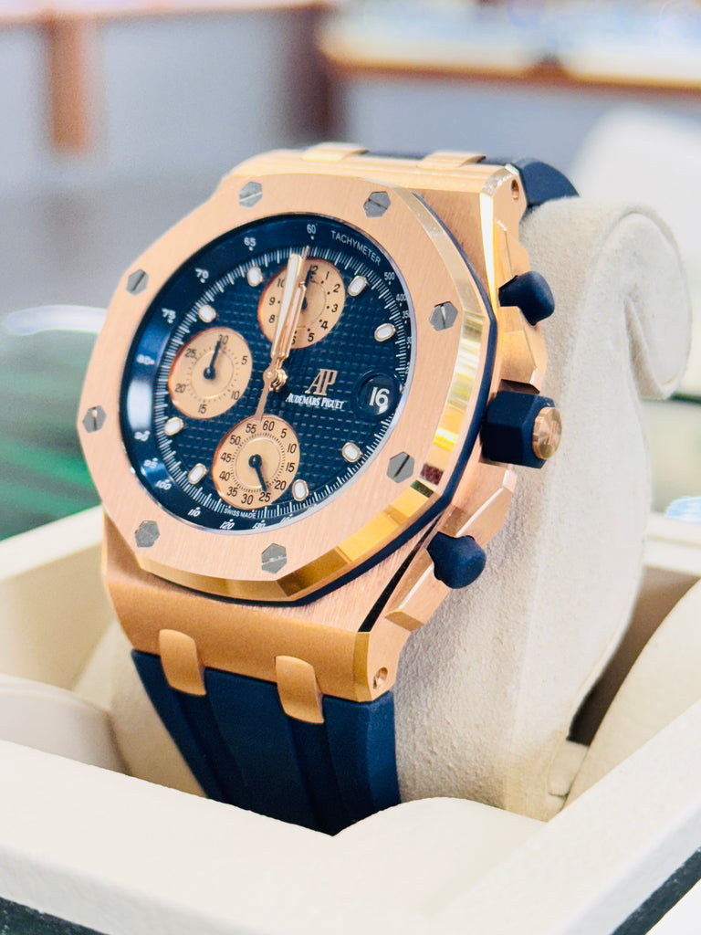 Audemars Piguet 42 Royal Oak Offshore Chronograph  26238OR.OO.2000OR.01  PreOwned Box and Papers