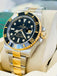 Rolex Submariner Date 116613LN Black Serti Dial  Two-Tone Yellow Gold & Steel 40  Box and Papers PreOwned - Diamonds East Intl.